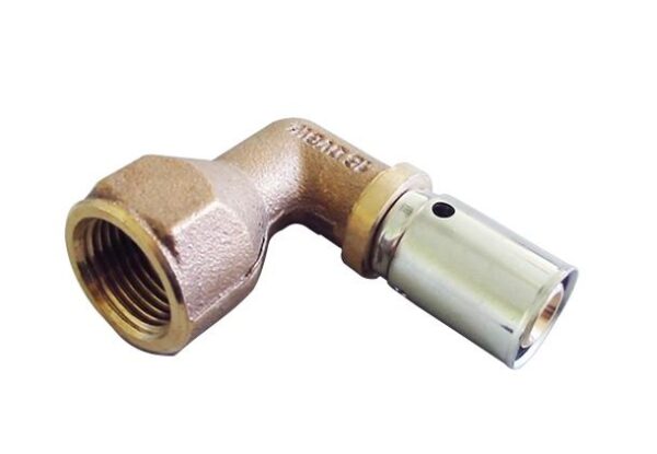 COUDE A SERTIR 16x2mm x1/2" FEMELLE
