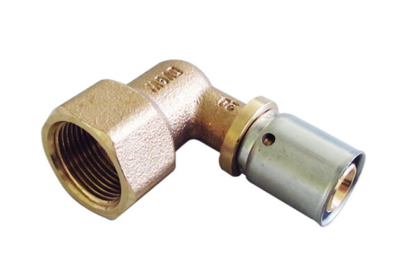 COUDE A SERTIR 20x2,5mm x3/4" FEMELLE