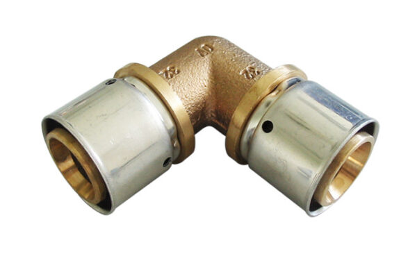 COUDE A SERTIR 90° 32x32mm